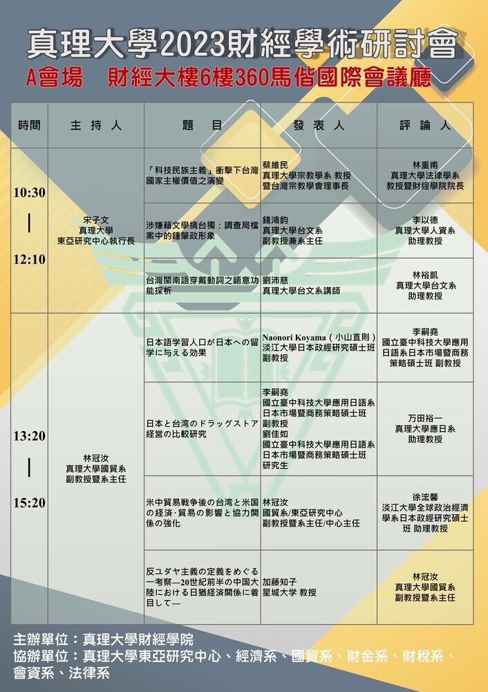2023財經學院學術研討會 議程_A